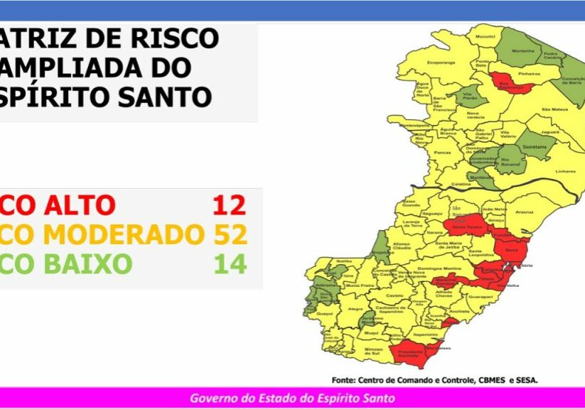 Mapa de risco ES